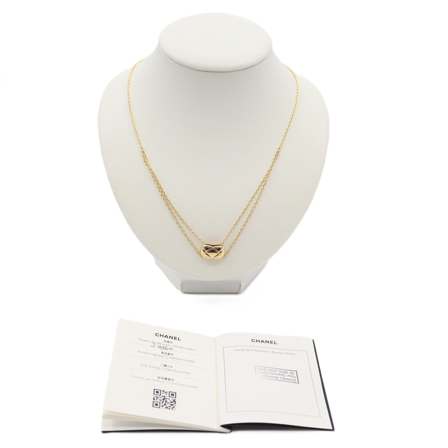 Chanel J11360 Coco Crush Necklace