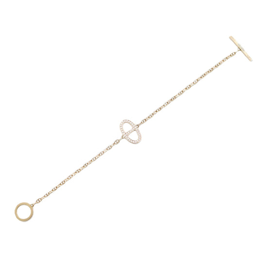 Hermes H122404B Chaine d'Ancre Contour Bracelet