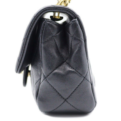 Chanel Top Handle Mini Flap Chain Shoulder AS3748