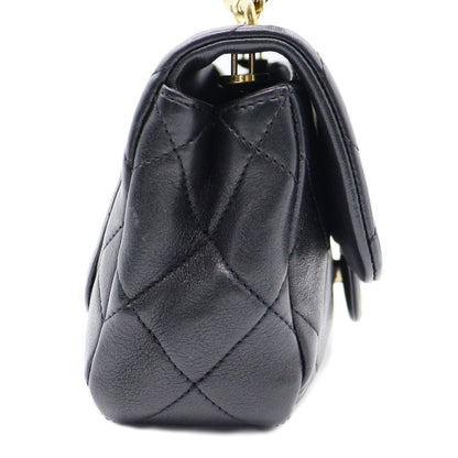 Chanel Top Handle Mini Flap Chain Shoulder AS3748