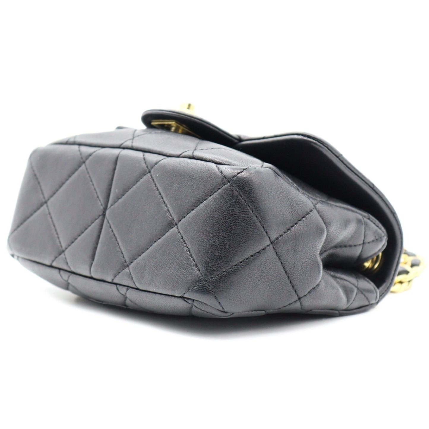 Chanel Top Handle Mini Flap Chain Shoulder AS3748