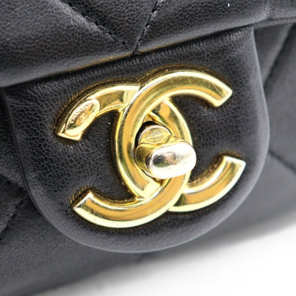Chanel Top Handle Mini Flap Chain Shoulder AS3748