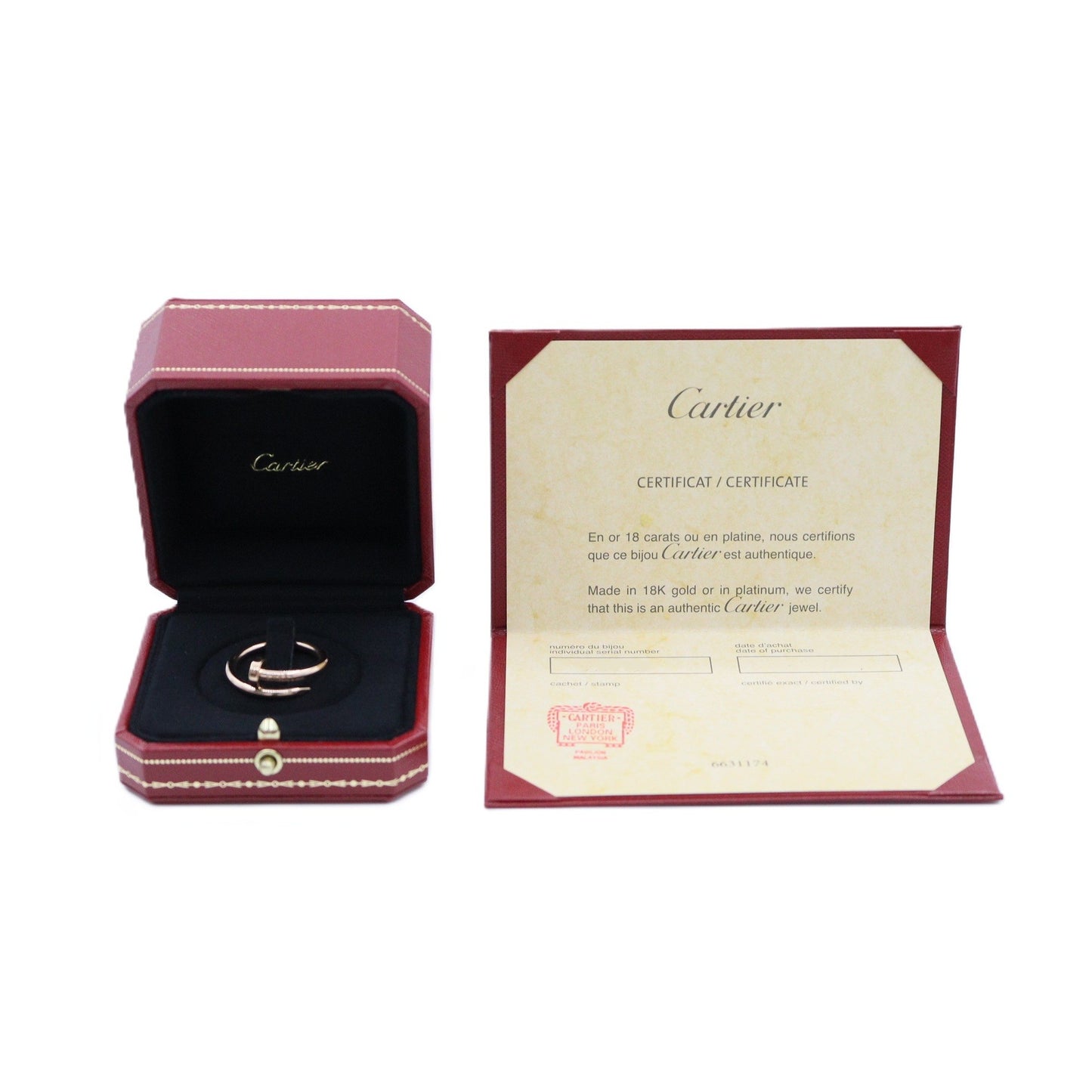 Cartier B4092600 Juste Un Clou Ring