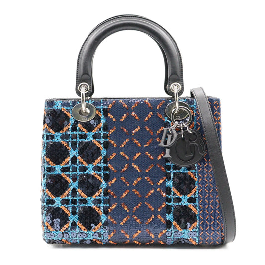 Dior Lady Dior Medium 2way Shoulder M0550PSTK