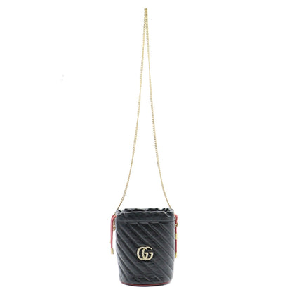 Gucci GG Marmont Bucket Chain Shoulder 573817