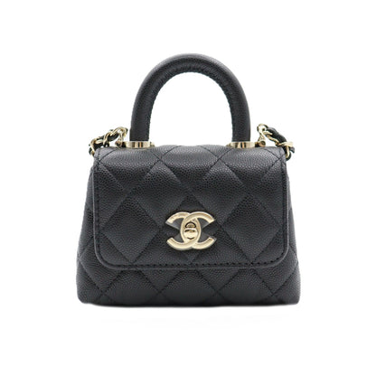 Chanel Nano Coco Handle Chain Shoulder AP4245B