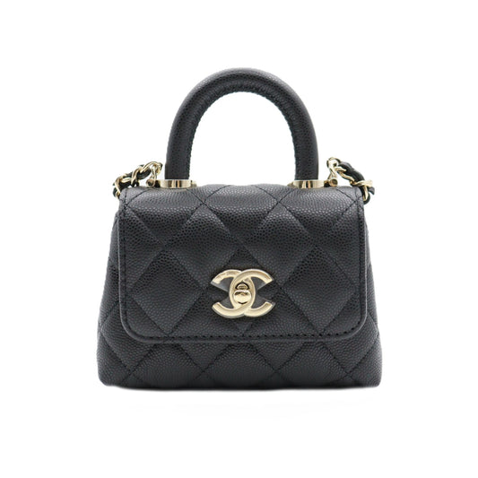 Chanel Nano Coco Handle Chain Shoulder AP4245B
