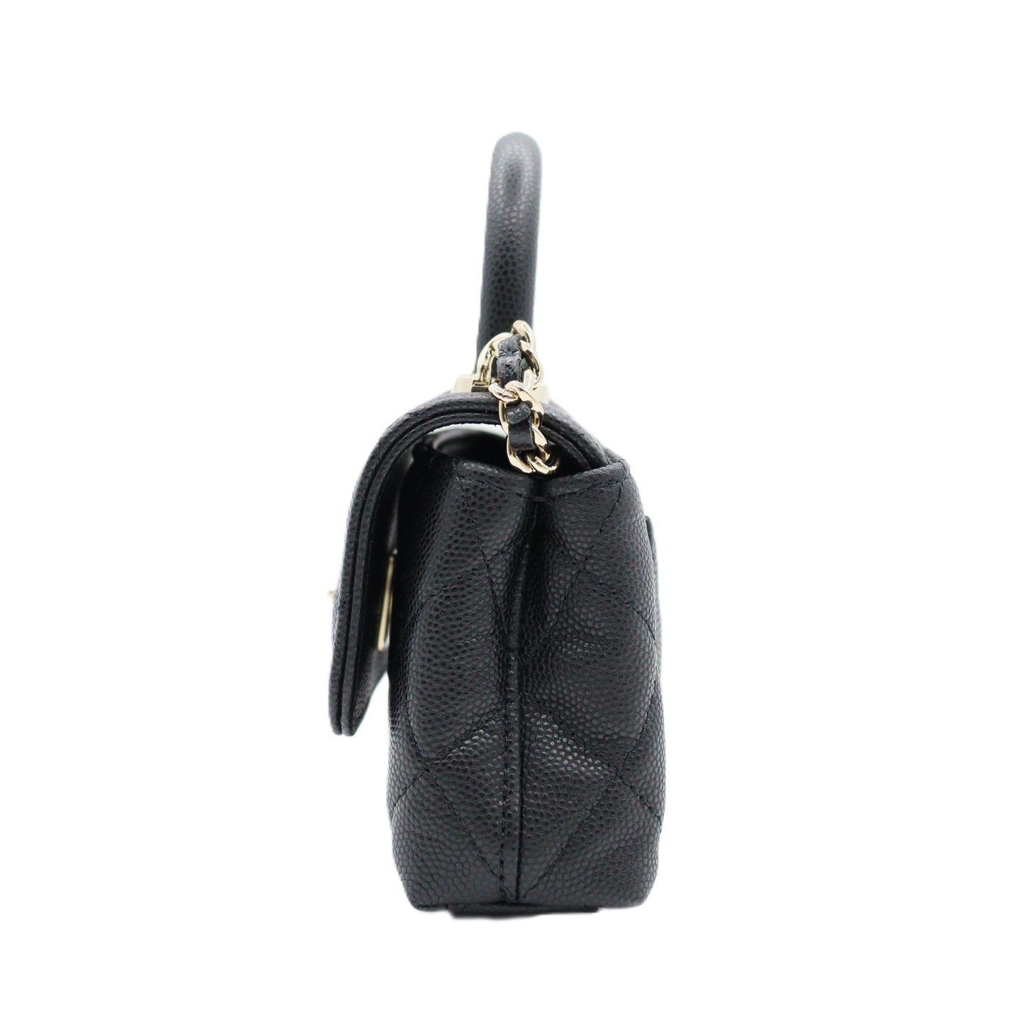 Chanel Nano Coco Handle Chain Shoulder AP4245B