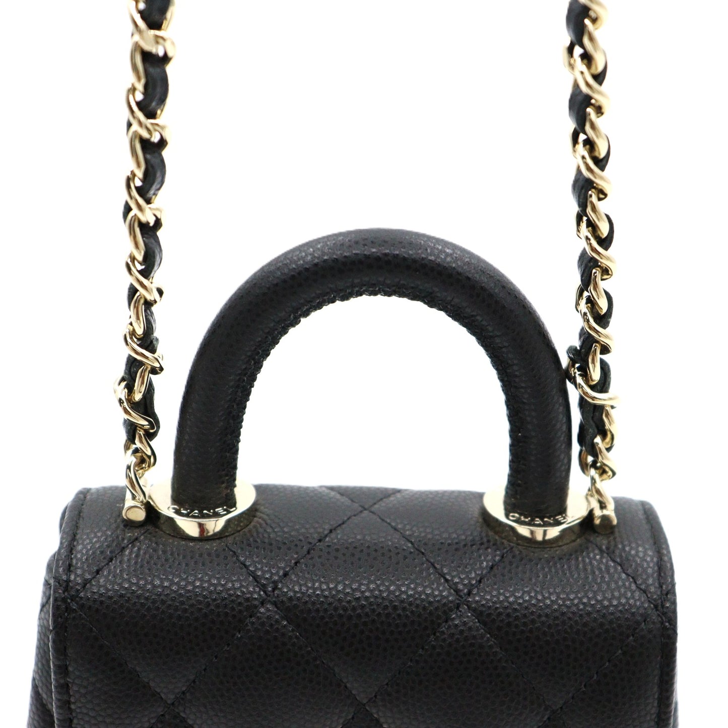 Chanel Nano Coco Handle Chain Shoulder AP4245B