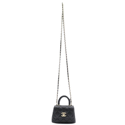 Chanel Nano Coco Handle Chain Shoulder AP4245B