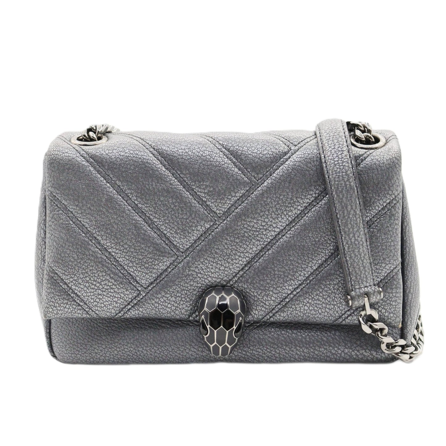 Bvlgari Serpenti Cabochan Chain Shoulder 290274S