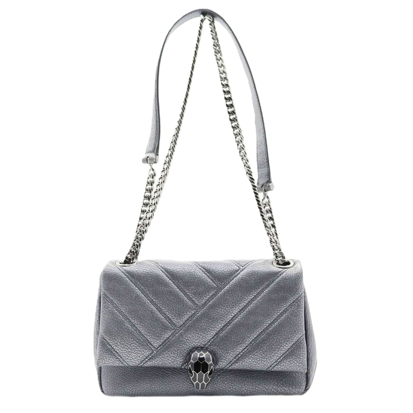 Bvlgari Serpenti Cabochan Chain Shoulder 290274S