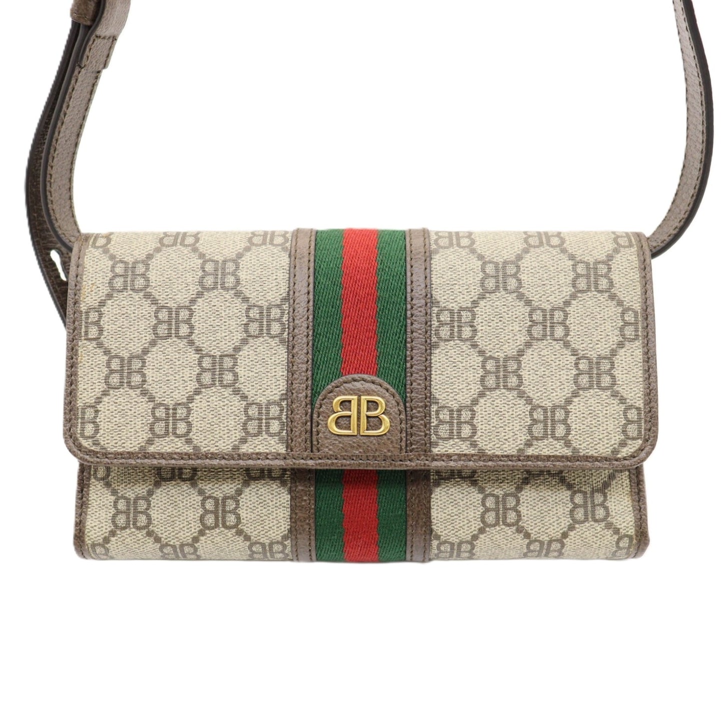Balenciaga x Gucci Hacker Mini Bag Shoulder Wallet 680131 2103U