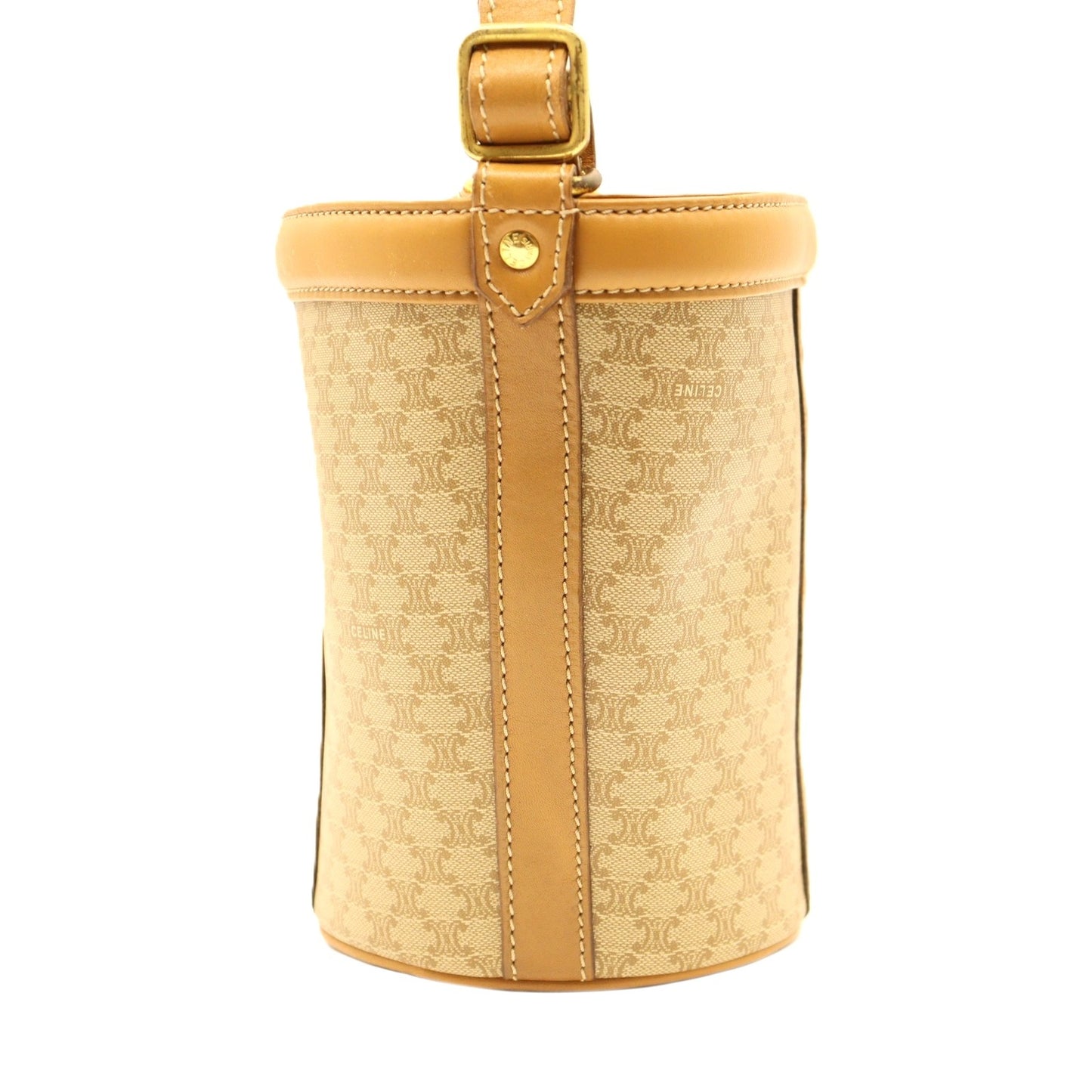 Celine Vintage Macadam Shoulder Bag