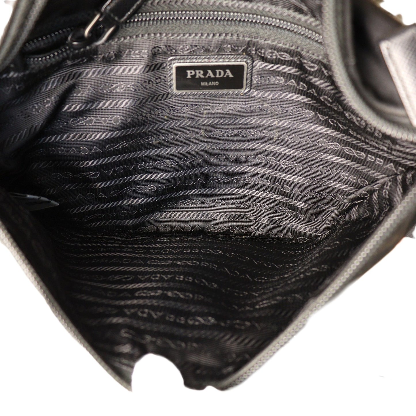 Prada Re-Nylon x Saffiano Beltbag 2VL033
