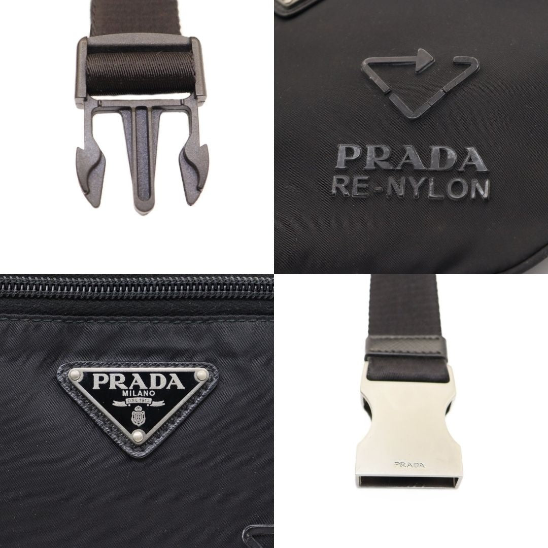 Prada Re-Nylon x Saffiano Beltbag 2VL033