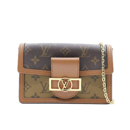 Louis Vuitton Portefeuille Dauphine Chain Shoulder M68746