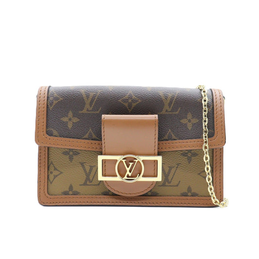 Louis Vuitton Portefeuille Dauphine Chain Shoulder M68746