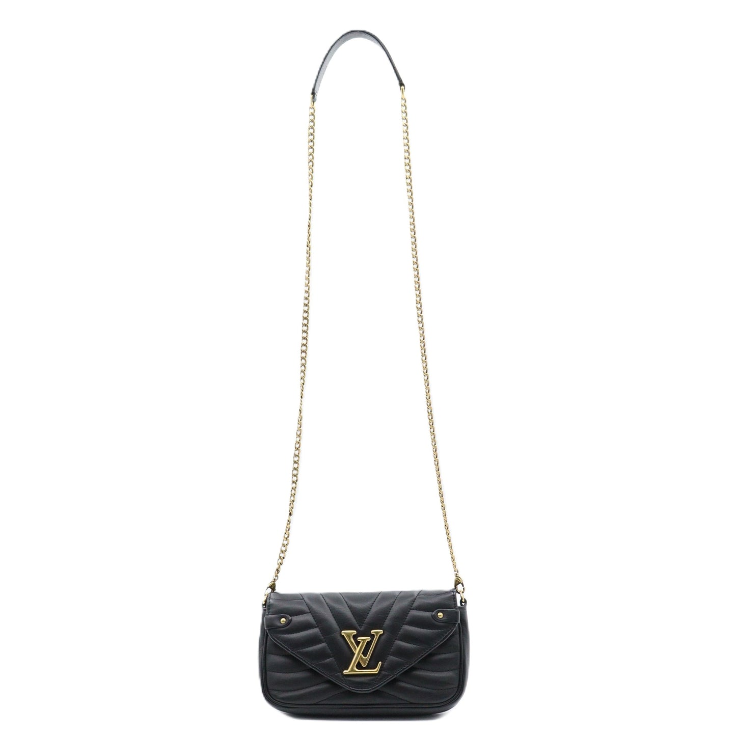 Louis Vuitton Pochette Chain New Wave Chain Shoulder M63929
