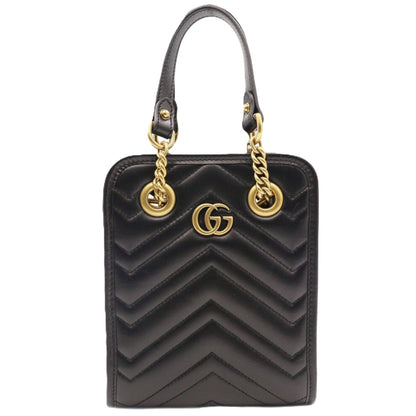 Gucci GG Marmont Mini Chevron 2way Shoulder