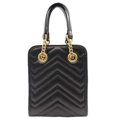 Gucci GG Marmont Mini Chevron 2way Shoulder