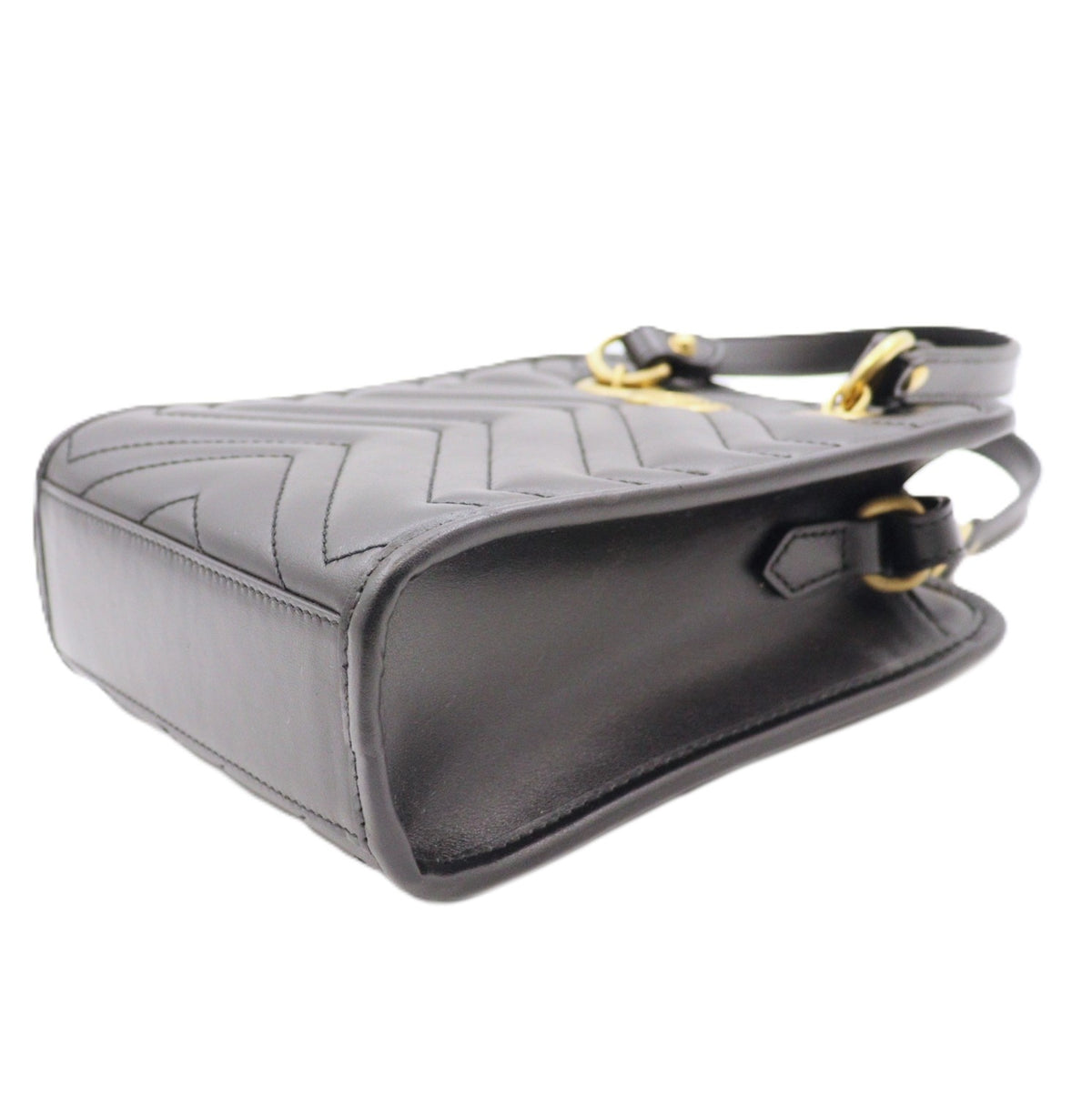 Gucci GG Marmont Mini Chevron 2way Shoulder