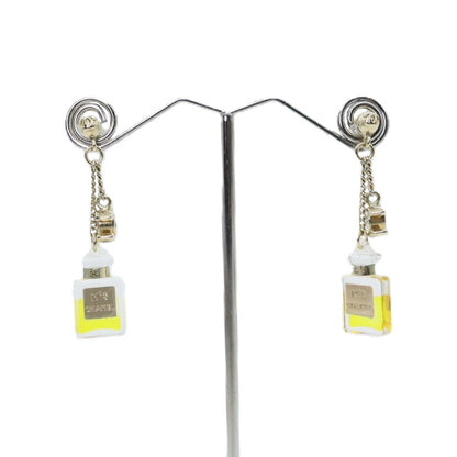 Chanel CH No.5 Motif Earrings