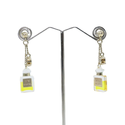 Chanel CH No.5 Motif Earrings