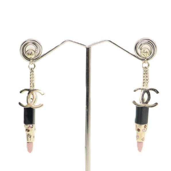 Chanel Lipstick Motif Earrings