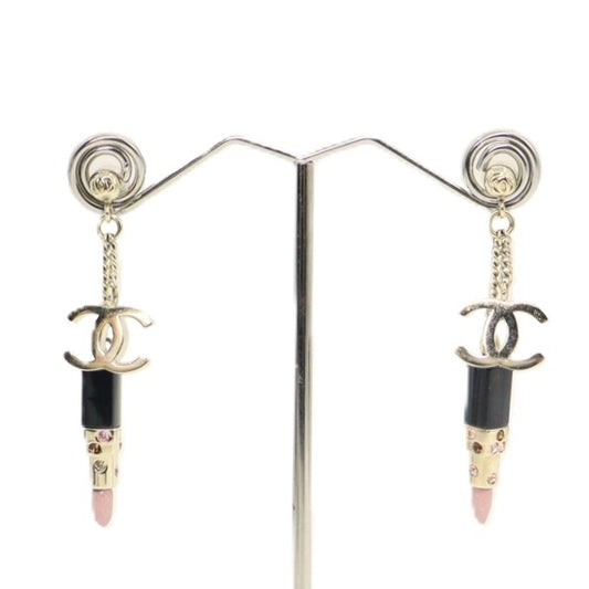 Chanel Lipstick Motif Earrings