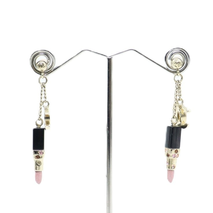 Chanel Lipstick Motif Earrings