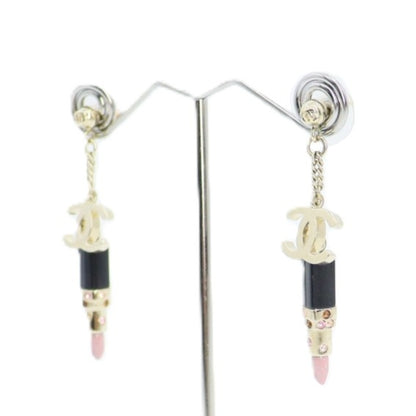 Chanel Lipstick Motif Earrings