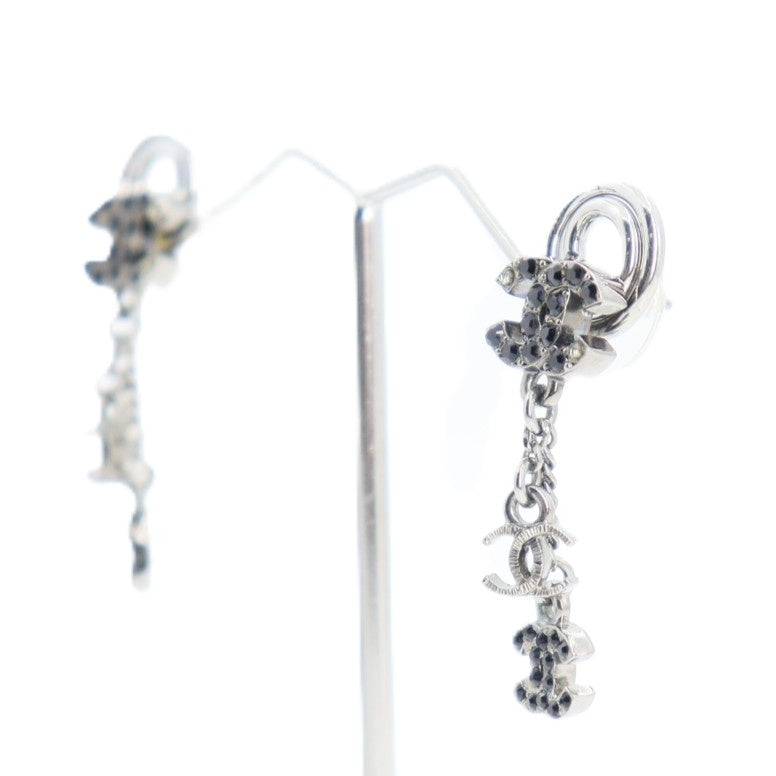 Chanel Rhinestone Earrings