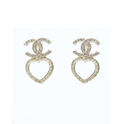 Chanel Heart Motif Earrings ABB665