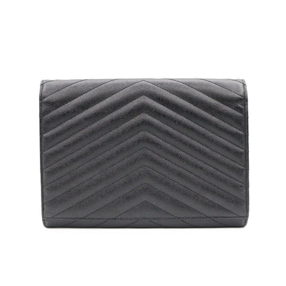 Saint Laurent Cassandra Matelasse Flap Pouch 617662