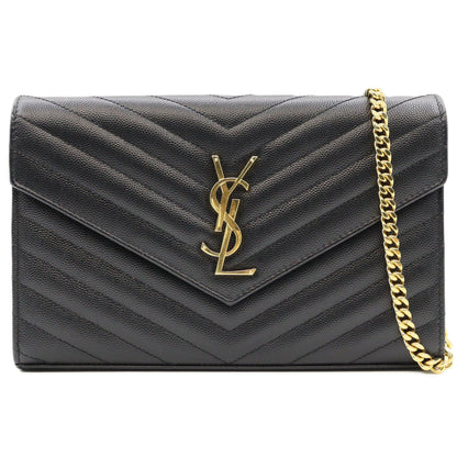 Saint Laurent Cassandra Chain Wallet 377828