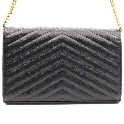 Saint Laurent Cassandra Chain Wallet 377828
