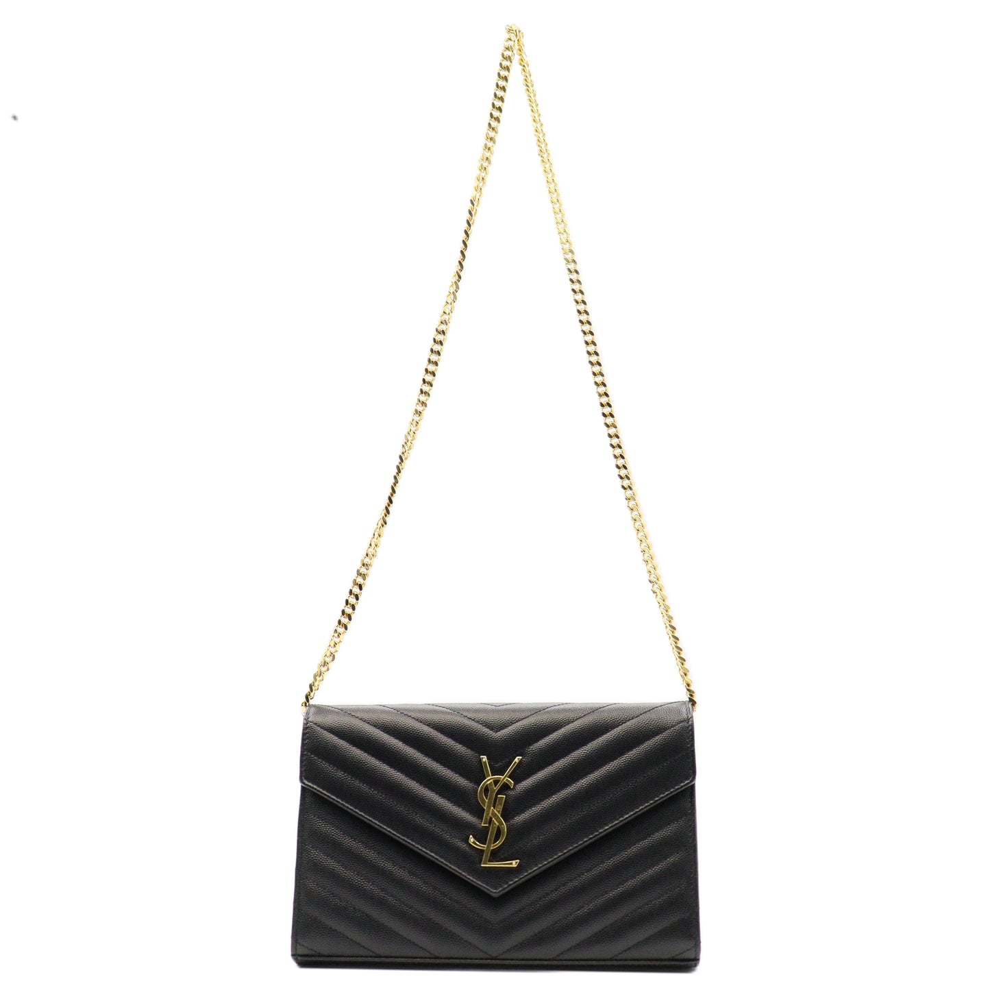 Saint Laurent Cassandra Chain Wallet 377828