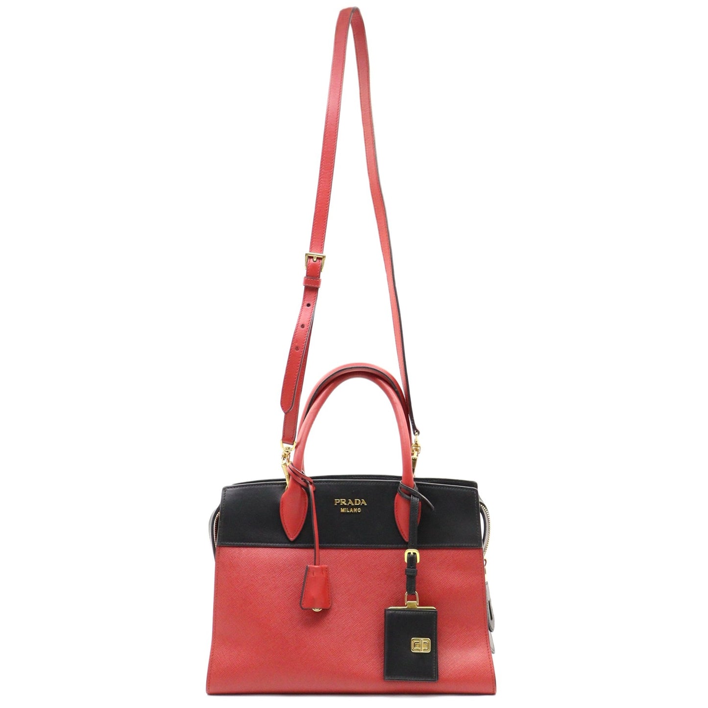 Prada Saffiano Esplanade 2way Shoulder 1BA046