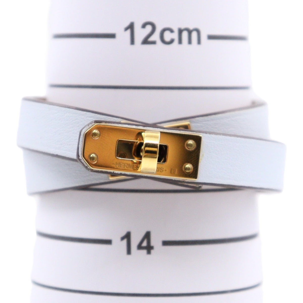 Hermes Mini Kelly Double Tour Bracelet 081182CC