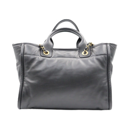 Chanel Deauville Tote Small 2way Shoulder AS3257