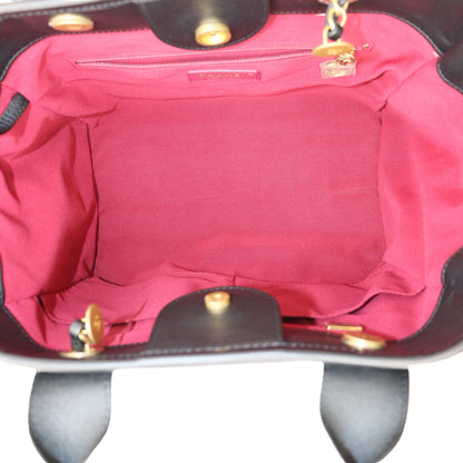Chanel Deauville Tote Small 2way Shoulder AS3257
