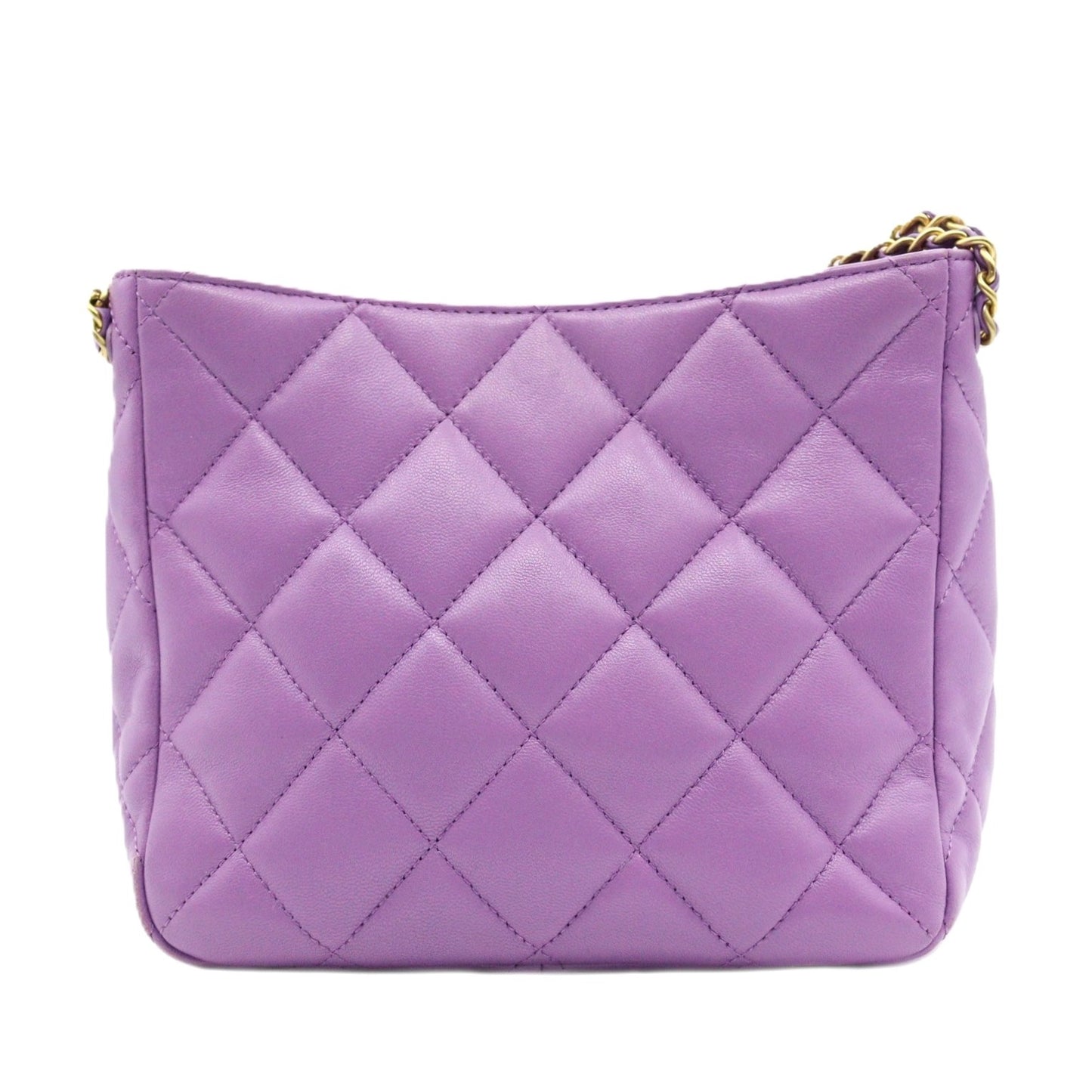 Chanel Matelasse Small Hobo Chain Shoulder AS3223