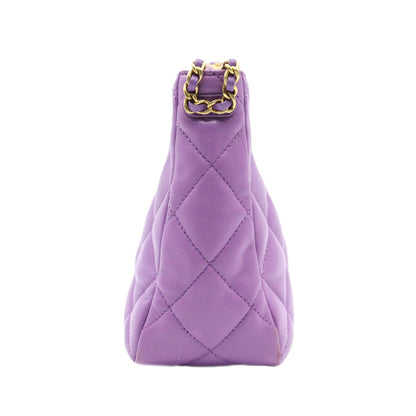 Chanel Matelasse Small Hobo Chain Shoulder AS3223