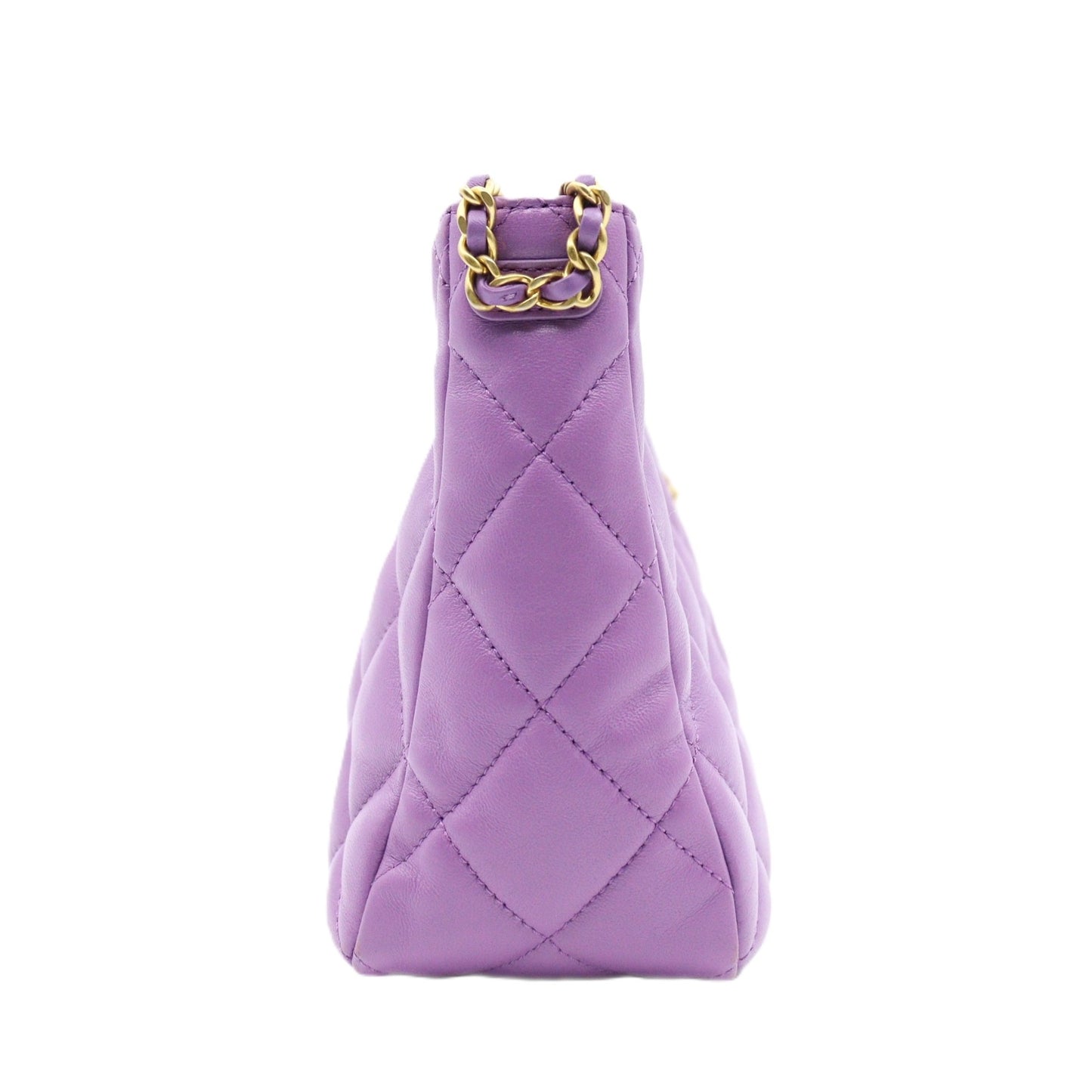 Chanel Matelasse Small Hobo Chain Shoulder AS3223