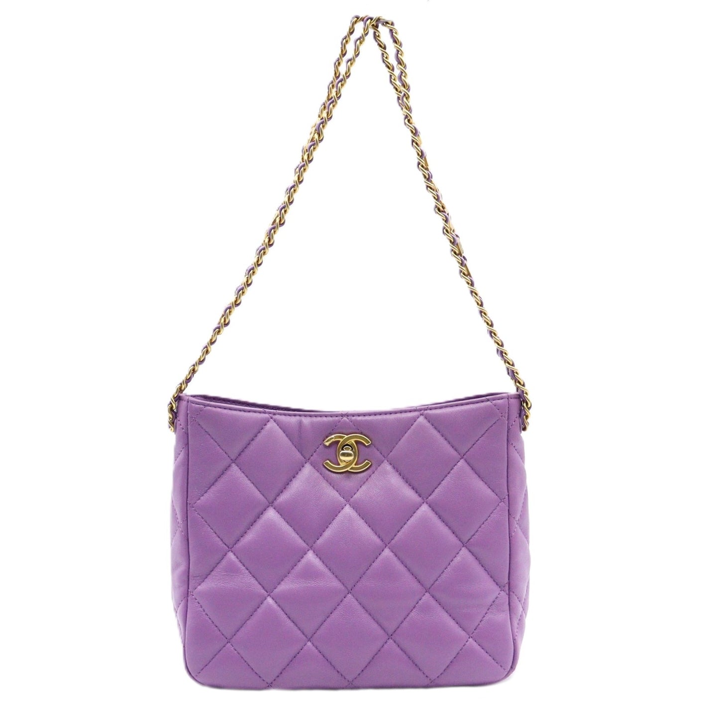 Chanel Matelasse Small Hobo Chain Shoulder AS3223