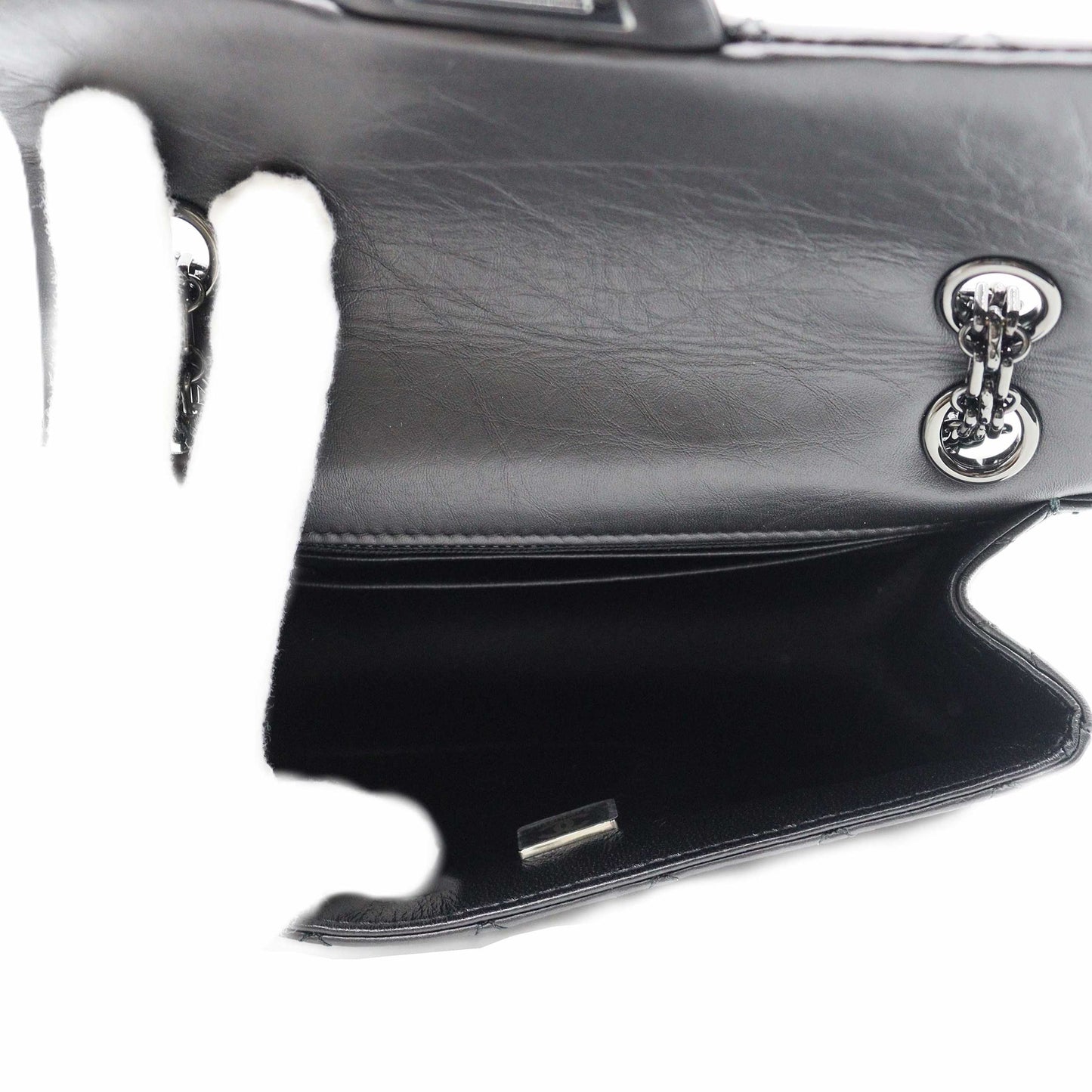 Chanel 2.55 Reissue So Black Mini Chain Shoulder AS0874