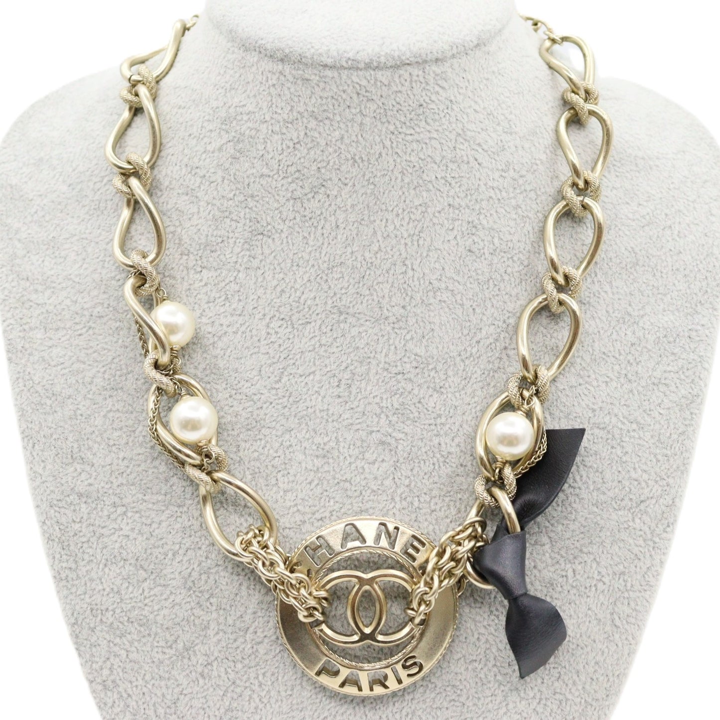 Chanel Logo Choker Necklace