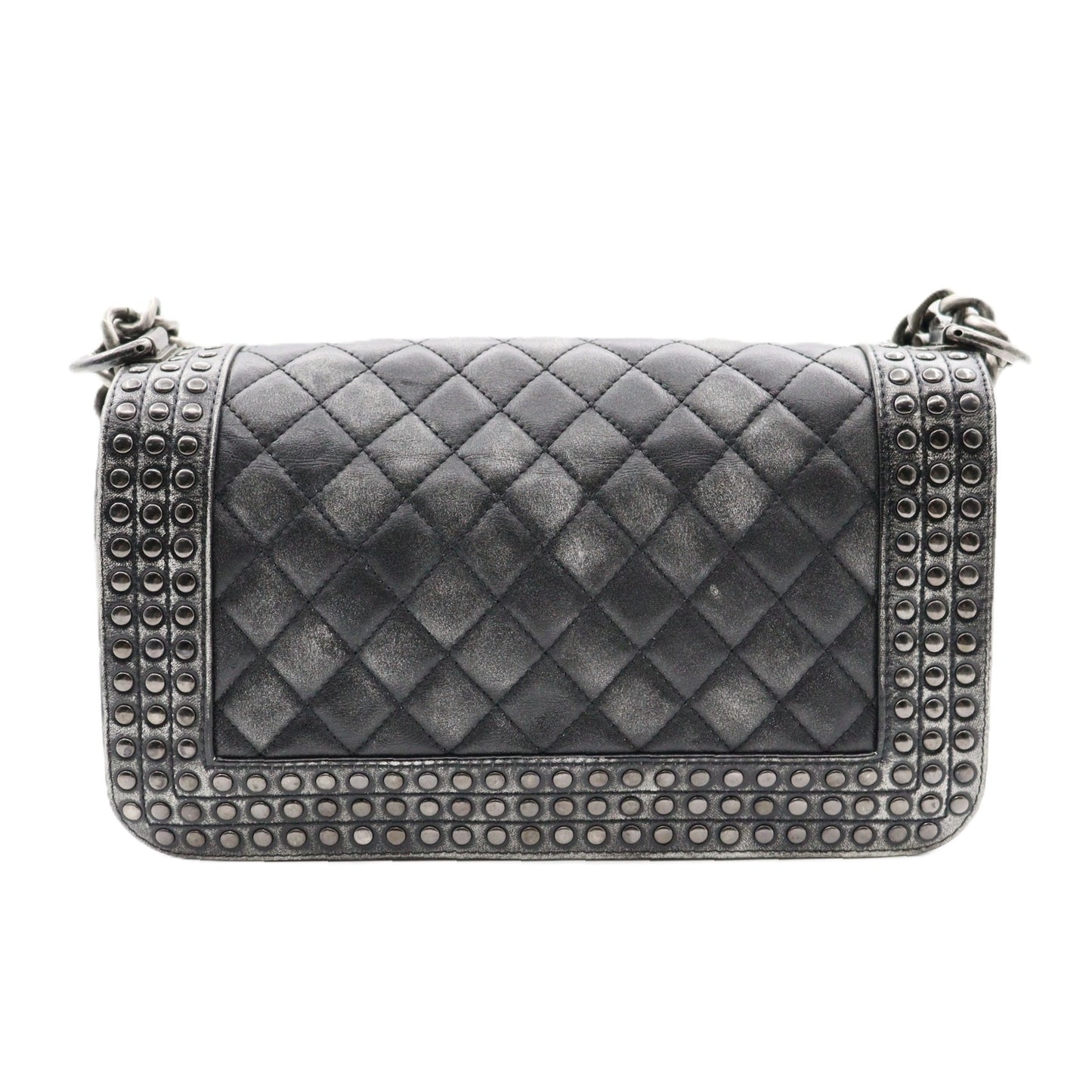 Chanel Boy Chanel Medium Chain Shoulder A67086