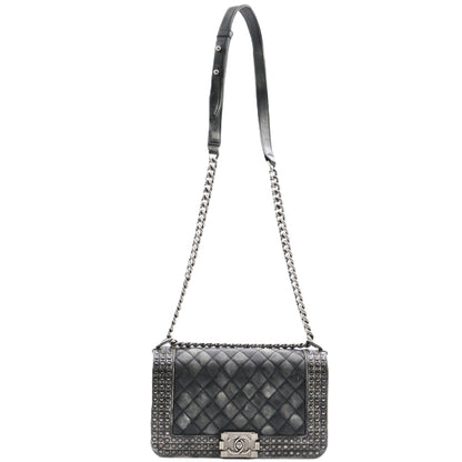 Chanel Boy Chanel Medium Chain Shoulder A67086